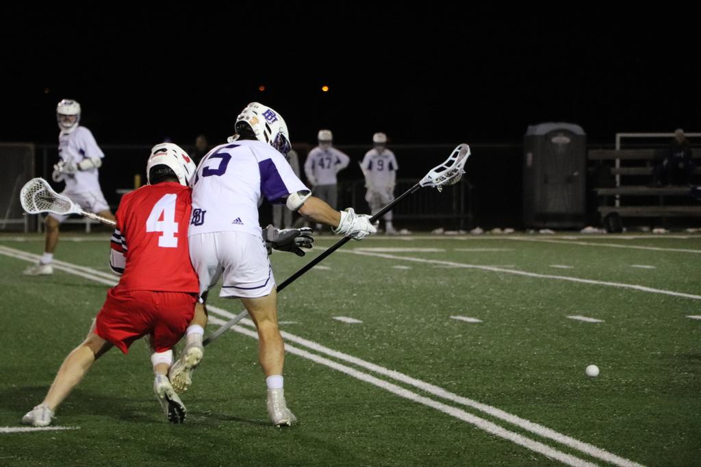 Lacrosse team’s first loss of the&nbsp;season