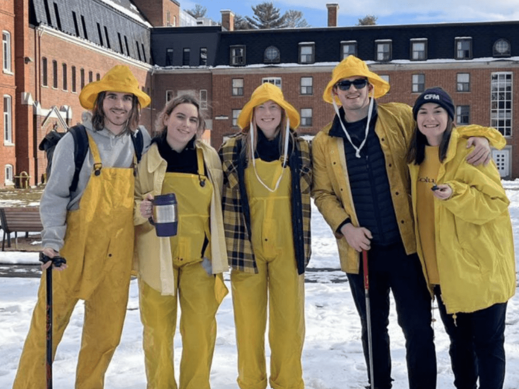 Rubber ducky golf and the BU Fashion&nbsp;Show