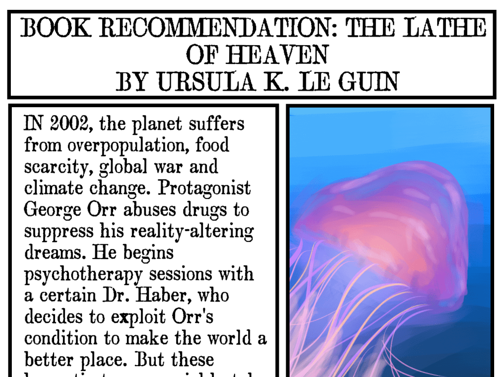 Book Recommendation: The Lathe of&nbsp;Heaven