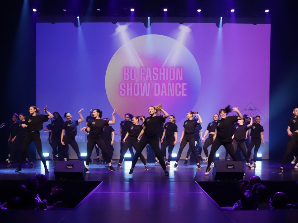 Grooving down the catwalk: BU dancers celebrate huge success at annual fashion show 