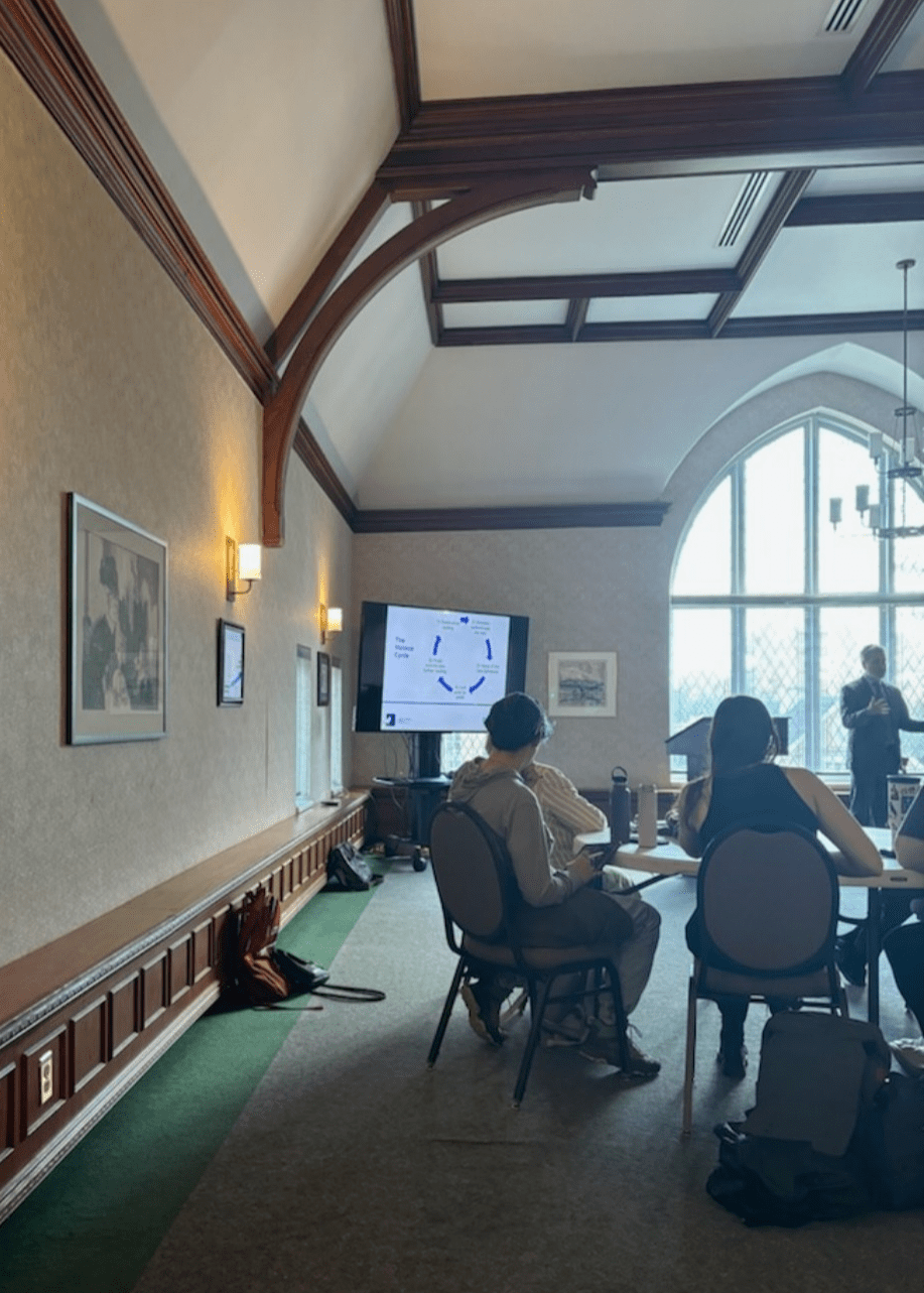 Dr. Mike Sampson speaks on Sappho poems and scholarly&nbsp;ethics