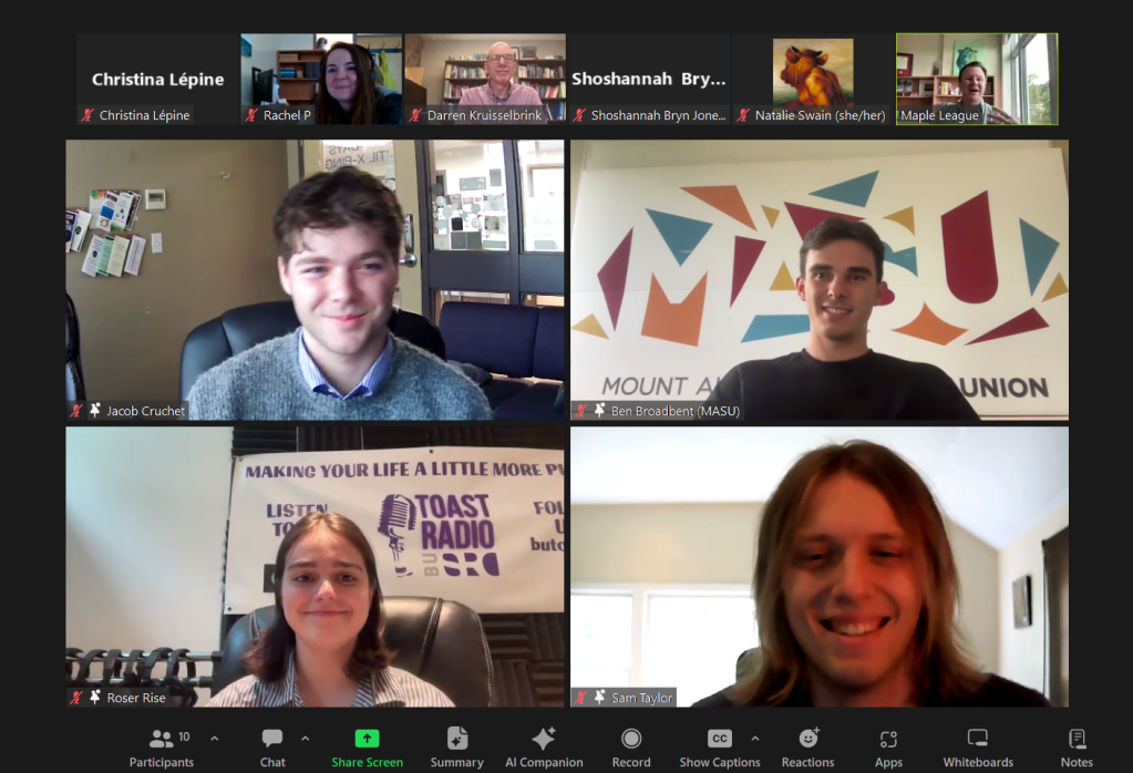 Student Advocacy: The Maple Leagues VP Academics&nbsp;Assemble