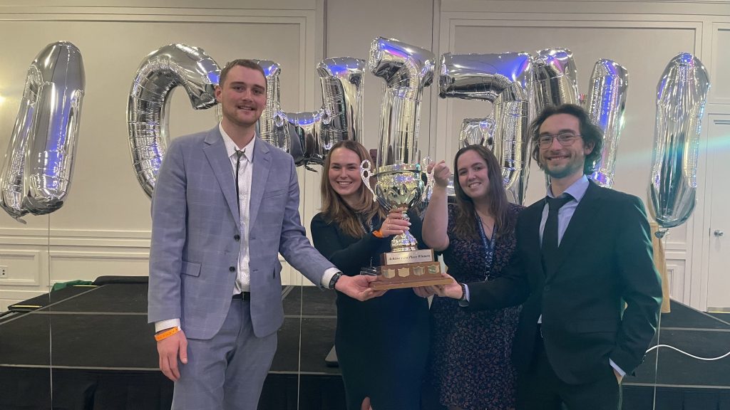 WSB students triumph at ACHIEVE case&nbsp;competition