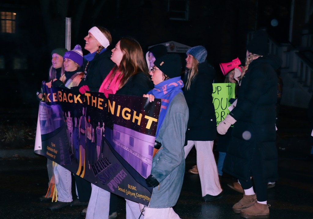 Bishop’s community marches to “Take Back the Night” in annual stand against sexual violence 