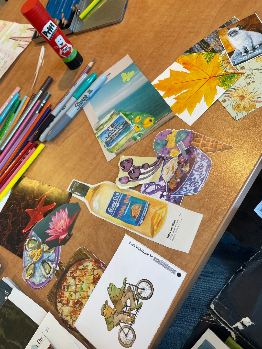 Zine making with the Student Christian Movement 