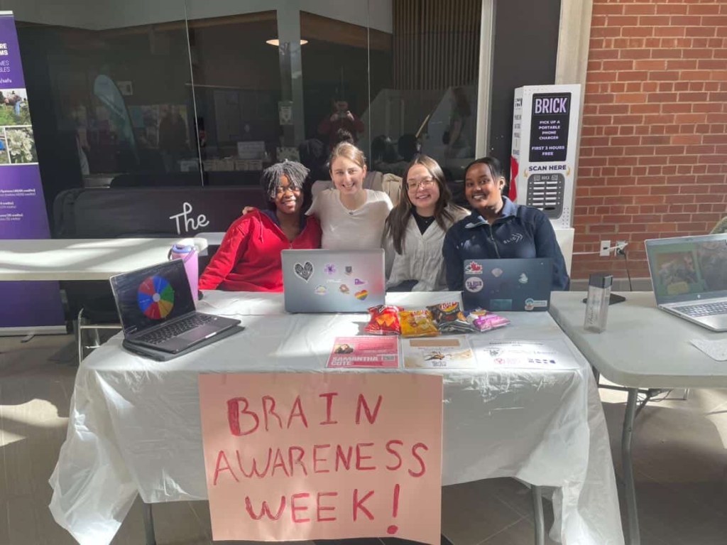 Bishop’s Women’s Health Research Club (WHRC) brings Brain Awareness Week to campus for the first&nbsp;time